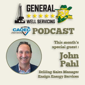 July 2020: Drilling Sales Manager Ensign Energy Services John Pahl