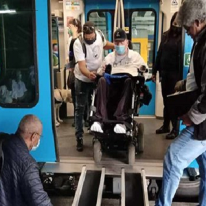 The Torch 25: Inaccessibility of railway system for disabled persons highlighted in user test