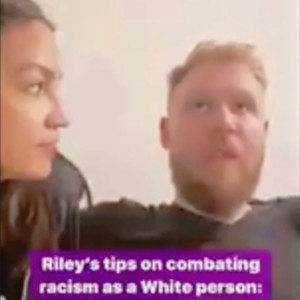 AOC Has White BF Riley Tell Whites About Racism (Sun. 2/9/20)