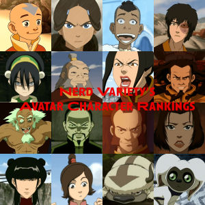 Avatar character tier rankings