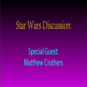 Season 2 Episode 3 - Star Wars (With guest)