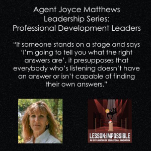 Agent Joyce Matthews (Leadership Series: Professional Development Leaders)