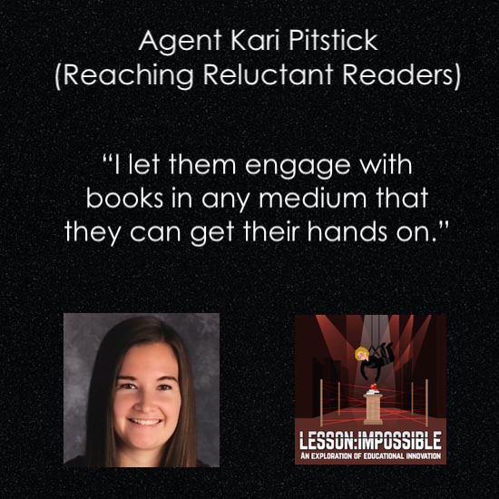 Agent Kari Pitstick (Reaching Reluctant Readers)