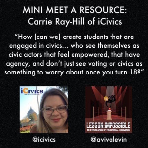 MINI MEET A RESOURCE: Carrie Ray-Hill of iCivics