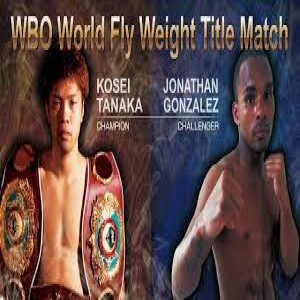 Tanaka vs Gonzalez Full Fight Card