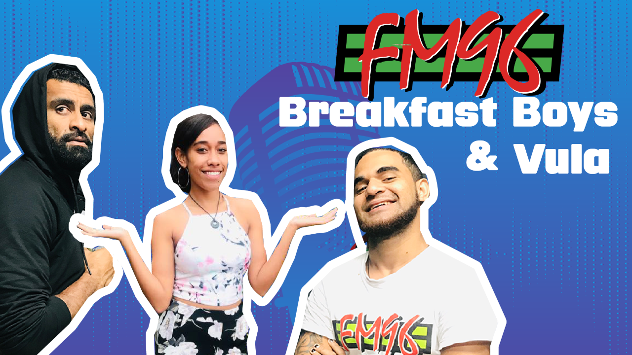 FM96 BREAKFAST BOYZ & VULA - TONY TALKS ABOUT THE FIRST TIME HE TRAVELED OVERSEAS AND ALMOST GOT DEPORTED