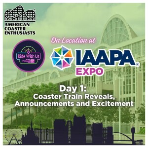 IAAPA Expo 2023: Day 1 - Coaster Train Reveals, Announcements and Excitement