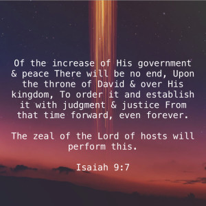 Zeal of the Lord