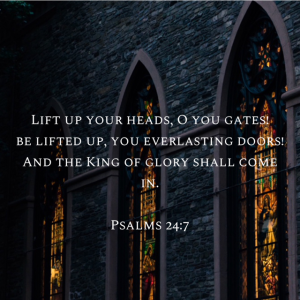 Lift up your head, O you gates!