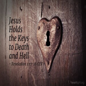 Jesus holds keys to death