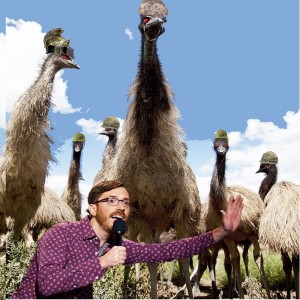 Episode 14:  (The great Emu War with Comedian Joe Zimmerman)