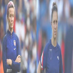 Megan Rapinoe & USWNT Kneels...While Carli Lloyd Takes a Stand