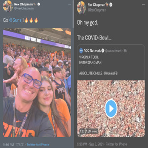 Woke Rex Chapman Can Attend NBA Playoffs...But College Football Is ”Dangerous”