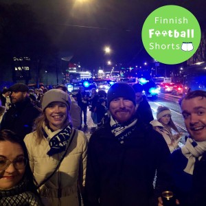 Finnish Football Shorts - Marching To  Watch The Huuhkajat