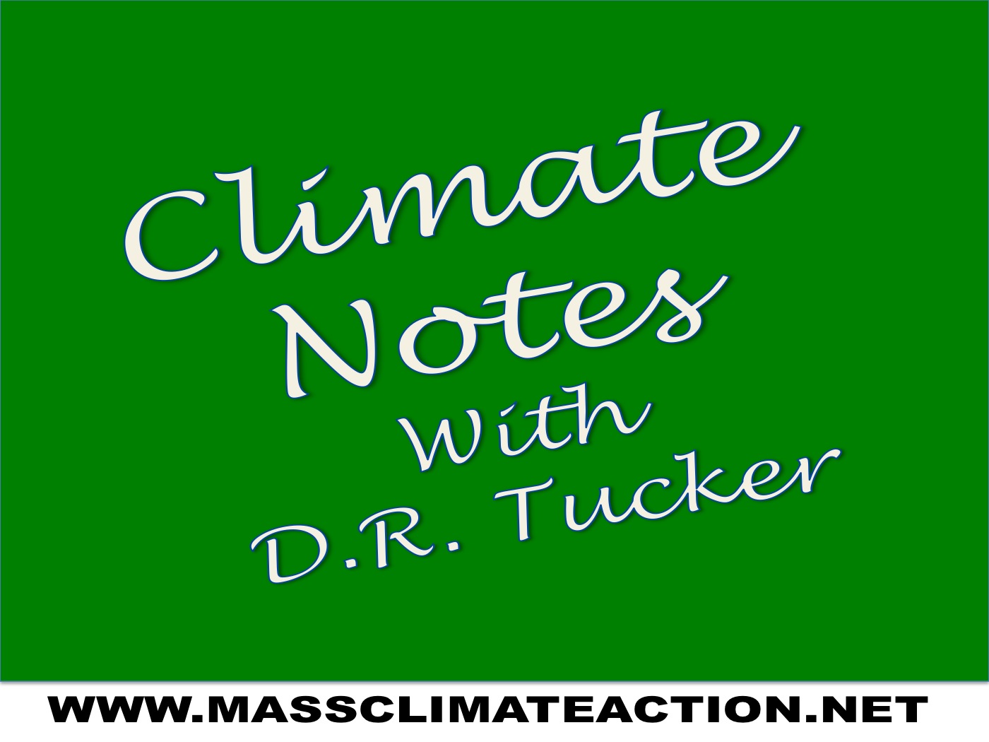 A Natural Disaster- Climate Notes (PODCAST)