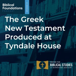 The Greek New Testament Produced at Tyndale House with Peter Williams