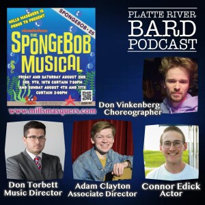 Spongebob The Musical Opens at Mills Masquers opens August 2nd!