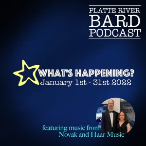 What’s Happening? in January 2022 -  with music from Mark Haar and Jennifer Novak Haar!