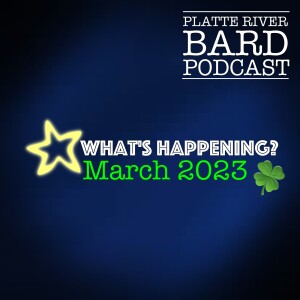 What’s Happening?  Lucky in Theatre - March 2023