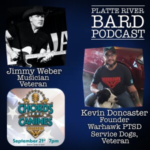 Fundraiser for Warhawk PTSD Service Dogs ”Chords for Canines” with Kevin Doncaster and Jimmy Weber