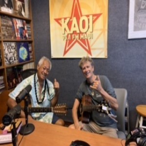 George Kahumoku and Kimo West play Slack Key