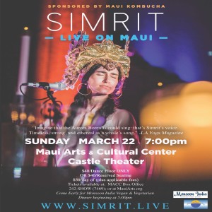 Simrit, March 22 at MACC