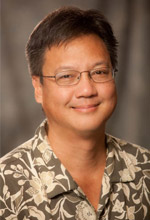 CEO of Maui Memorial Hospital Wes Lo,  and Tony Krieg CEO of Hale Makua