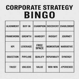 You Don't Need A Strategy, Just A Handful Of Important Sounding Words