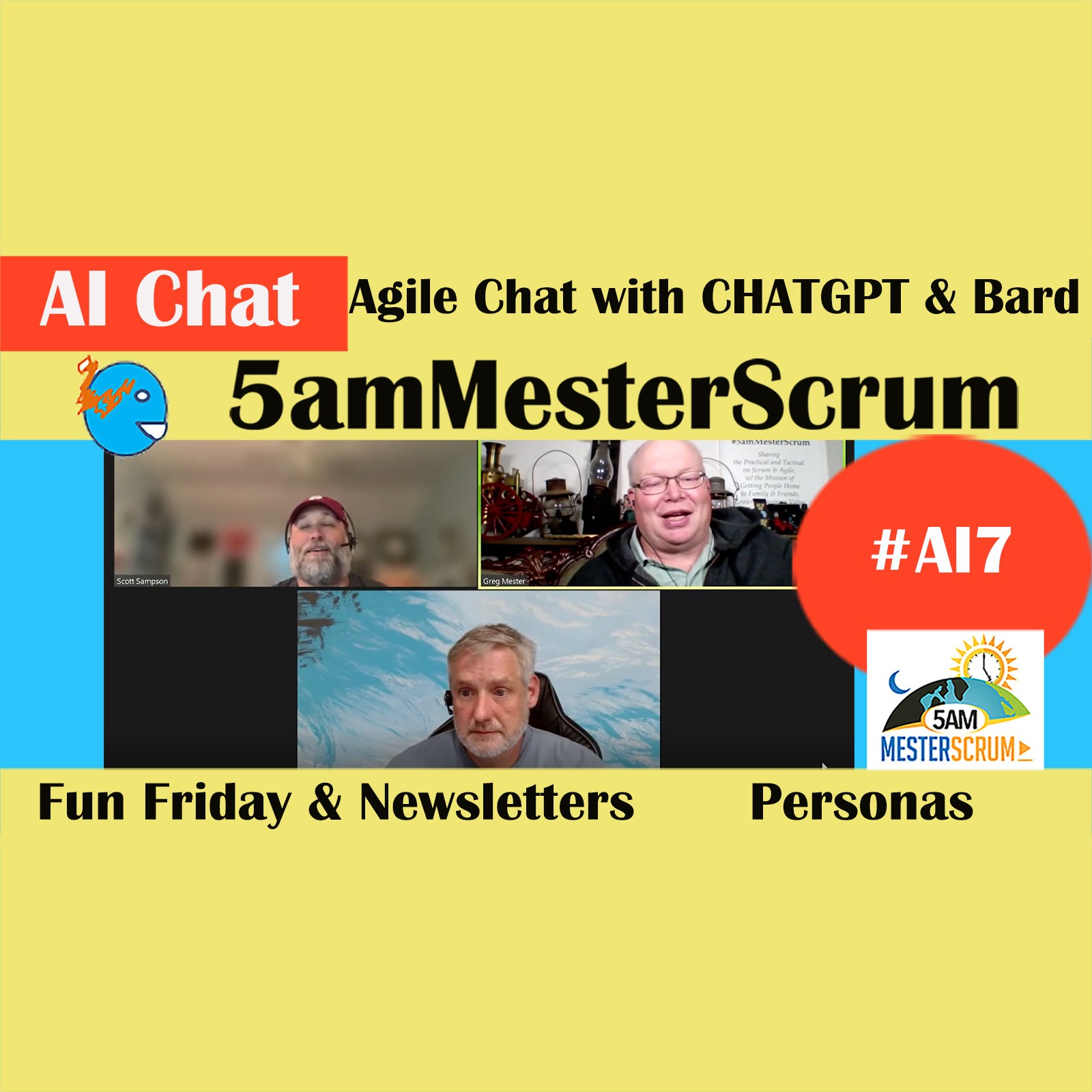 Personas y Fun Friday Show AI7 #5amMesterScrum LIVE #scrum #agile