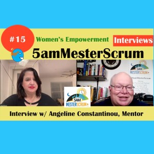 Angeline Constantinou Interview 15 Thursday Nights #5amMesterScrum