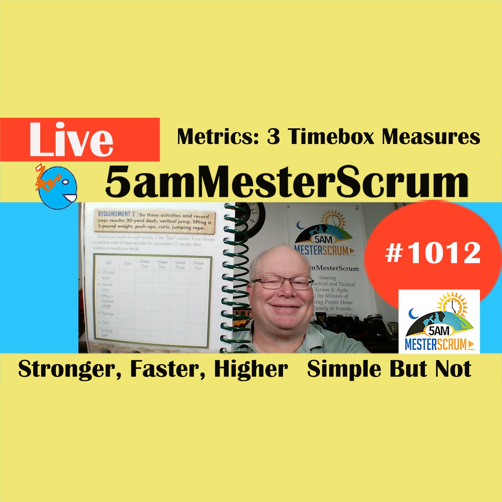 Metrics 3 Timebox Show 1012 #5amMesterScrum LIVE #scrum #agile