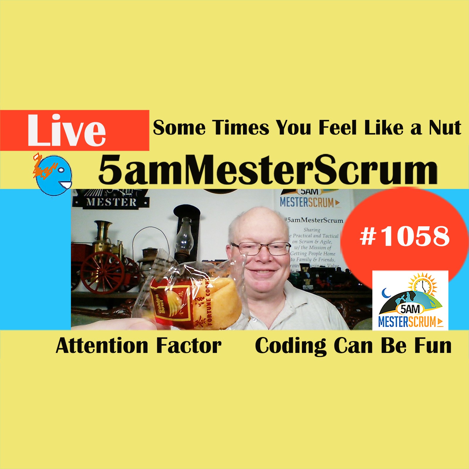 Fun or Entertaining Show 1058 #5amMesterScrum LIVE #scrum #agile