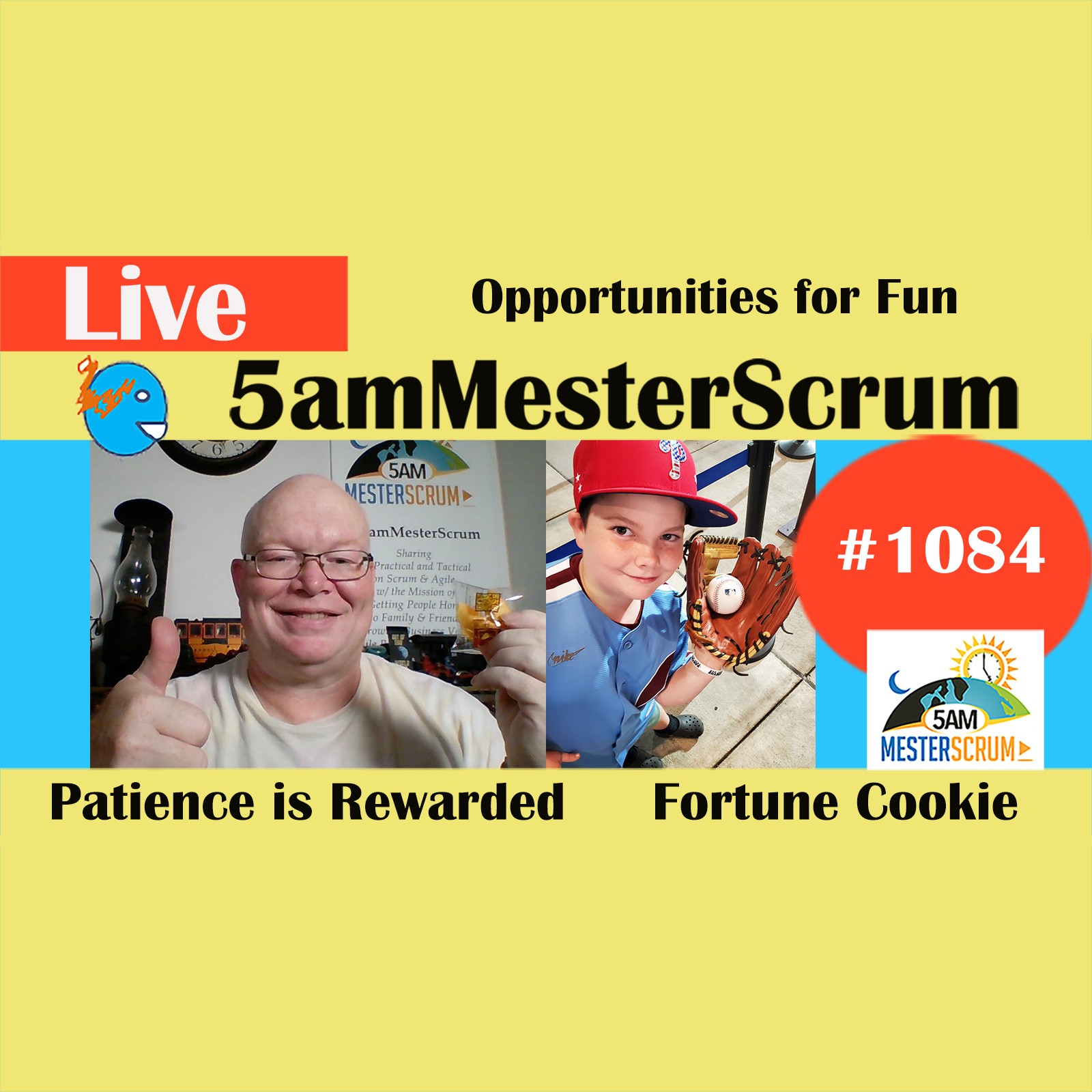 Patience Pays Off Show 1084 #5amMesterScrum LIVE #scrum #agile