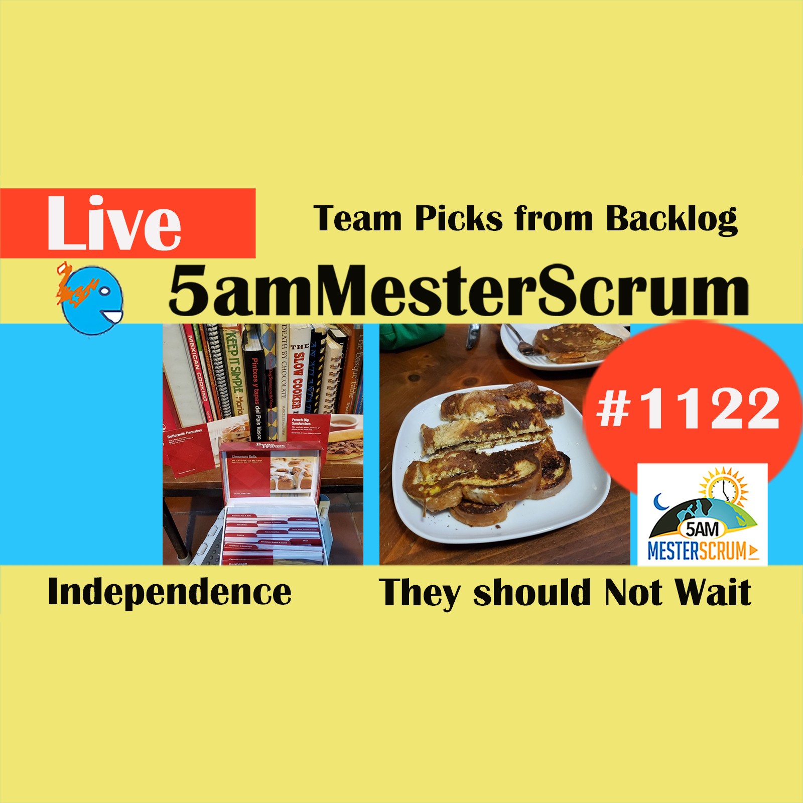 Let the Team Pick Show 1122 #5amMesterScrum LIVE #scrum #agile