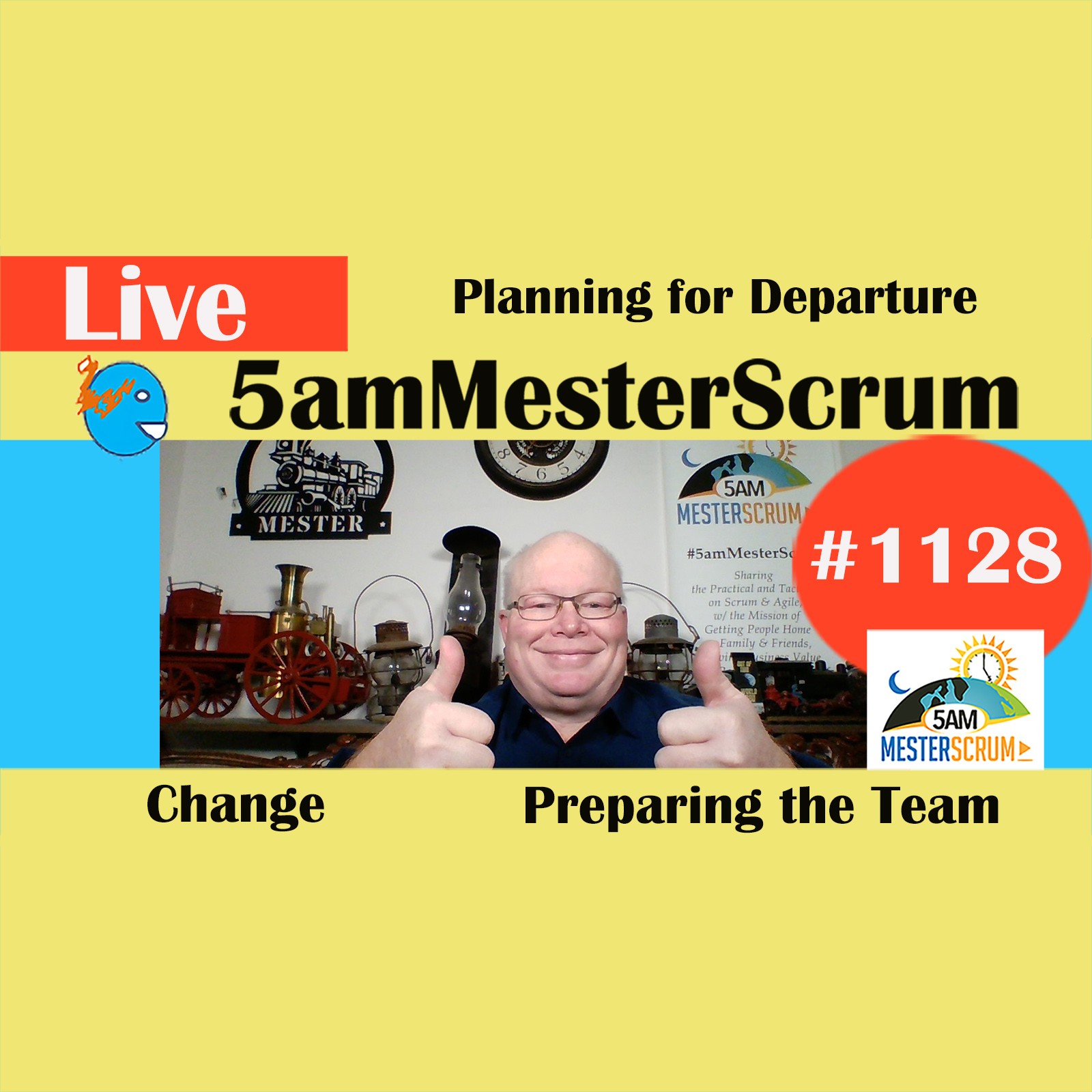 Planning for Departure Show 1128 #5amMesterScrum LIVE #scrum #agile