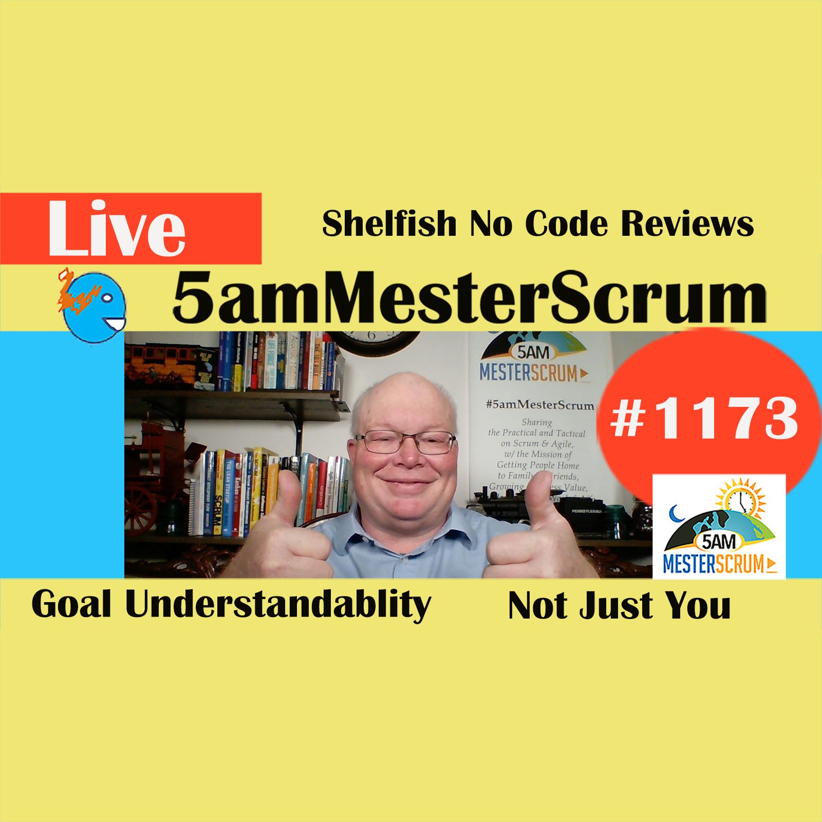 Greedy No Code Share Lightning Talk 1173 #5amMesterScrum LIVE #scrum #agile