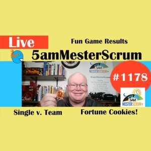 Gaming Results Lightning Talk 1178 #5amMesterScrum LIVE #scrum #agile