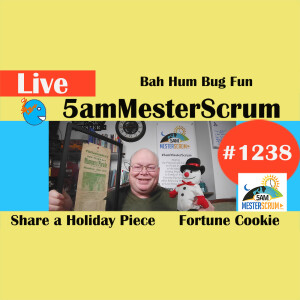 Bah Hum Bug Fun Lightning Talk 1238 #5amMesterScrum LIVE #agile