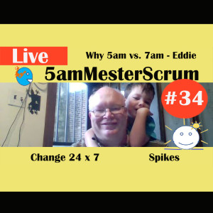 Show #34 5amMesterScrum LIVE with Scrum Master & Agile Coach Greg Mester