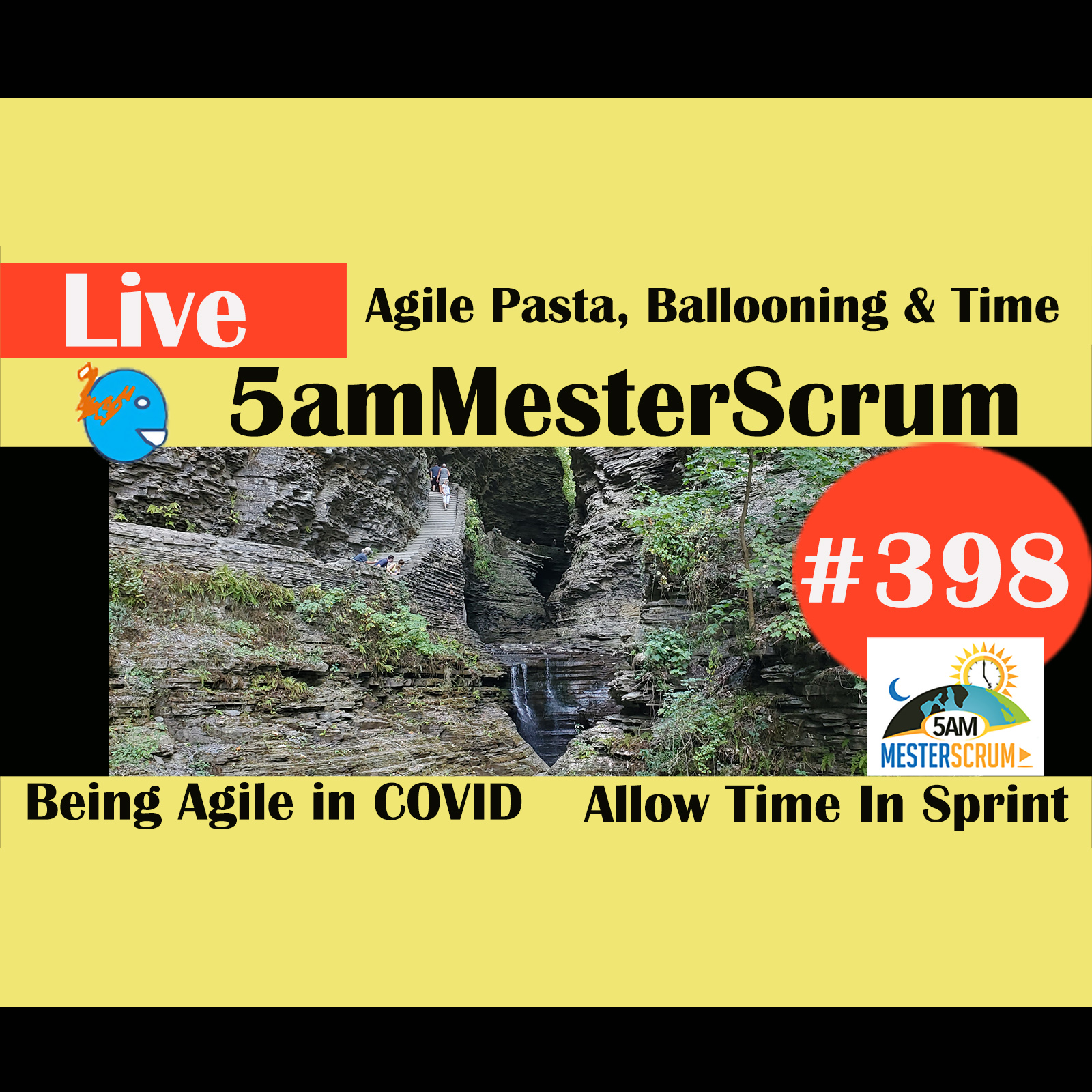 Show #398 Agile Pasta, Ballooning y Time