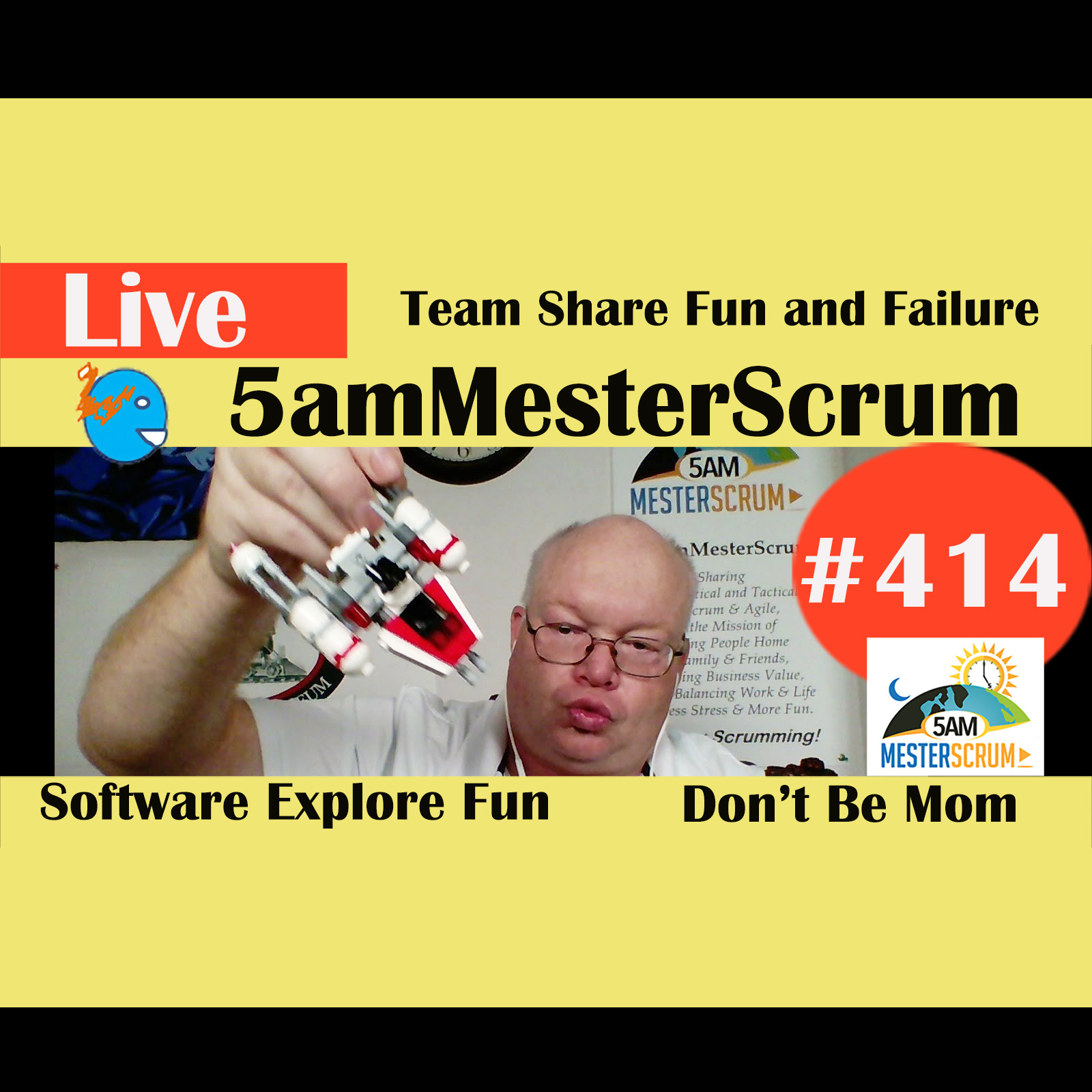 Show #414 Team Share Fun and Failure w/Scrum Master y Agile Coach Greg Mester