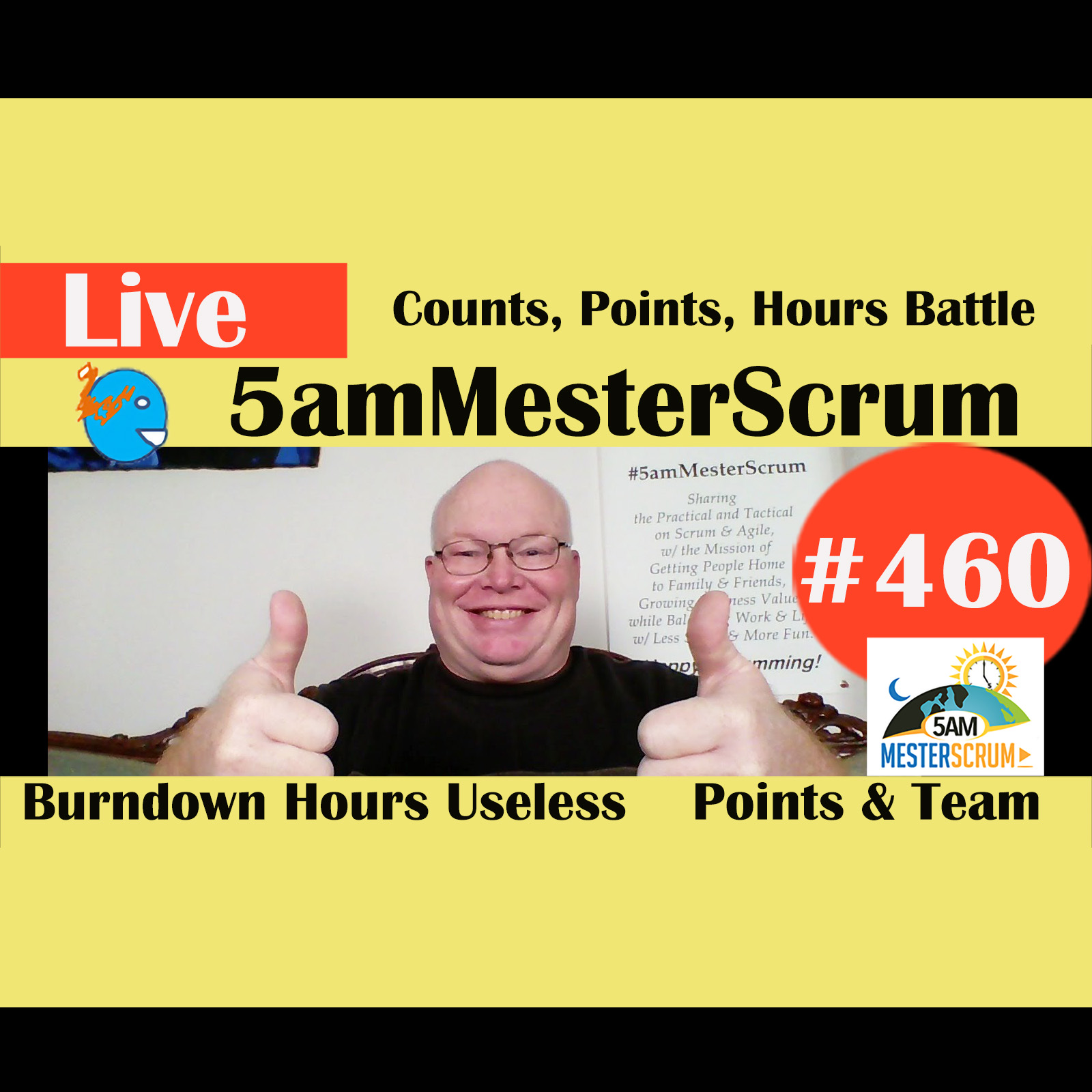 Show #460 Counts, Points, Hours Battle w/Scrum Master y Agile Coach Greg Mester