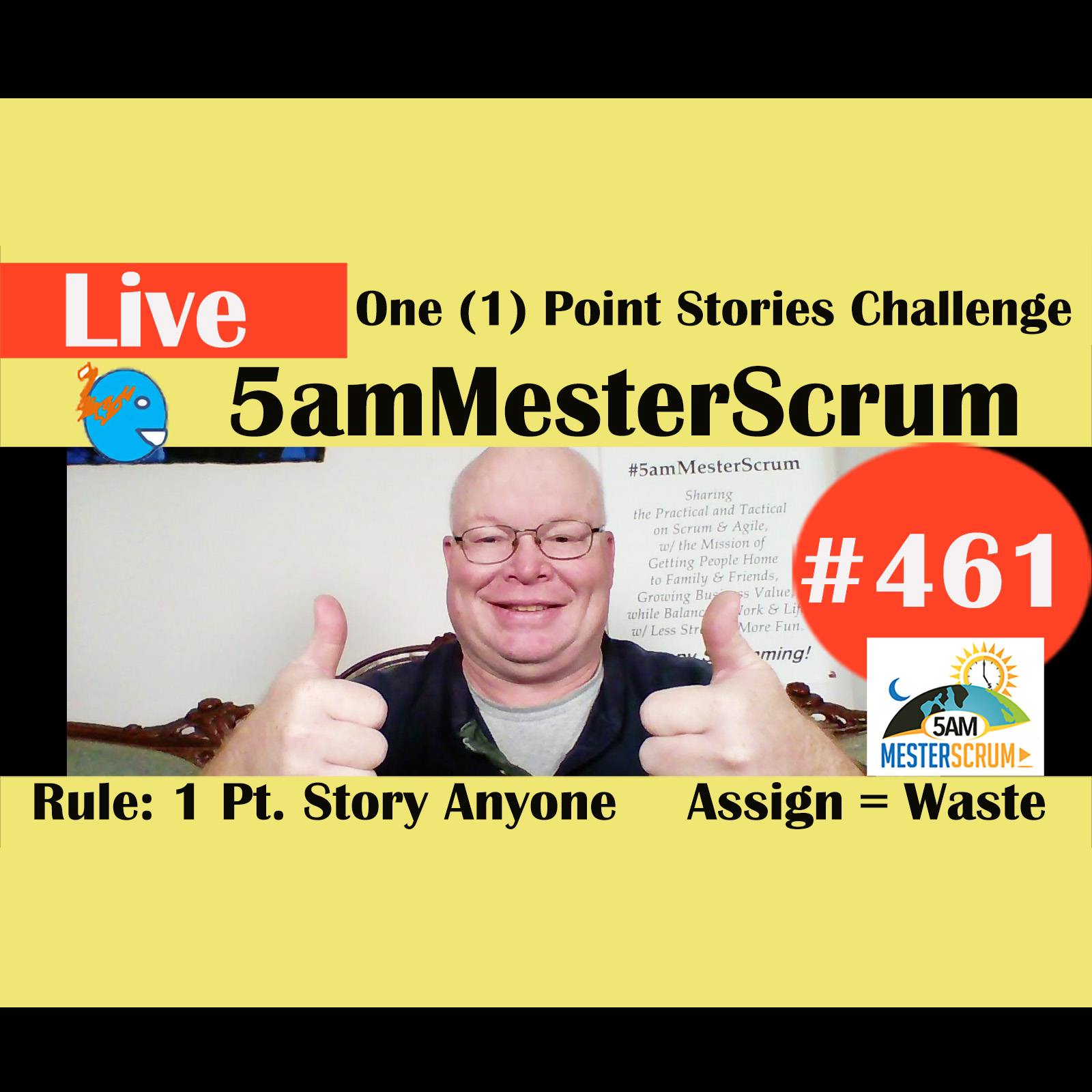 Show #461 One (1) Point Stories w/Scrum Master y Agile Coach Greg Mester