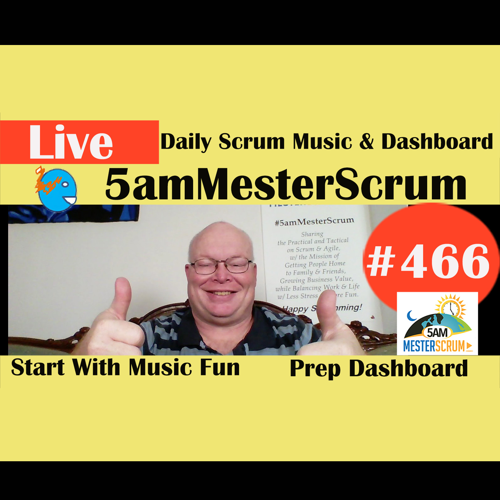 Show #466 Daily Scrum Music y Dashboard w/Scrum Master y Agile Coach Greg Mester