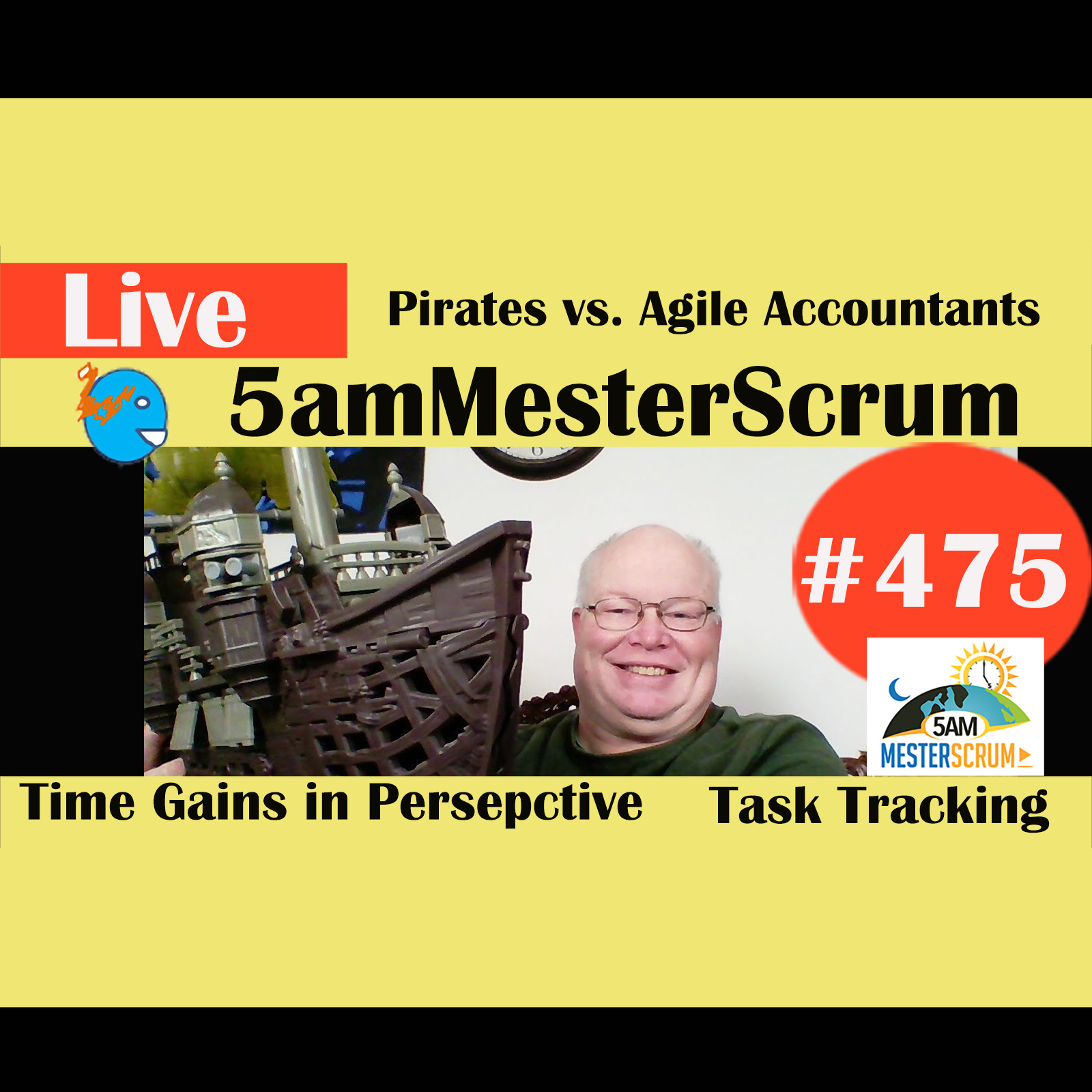 Show #475 Agile Accountant v Pirate ROI w/Scrum Master y Agile Coach Greg Mester