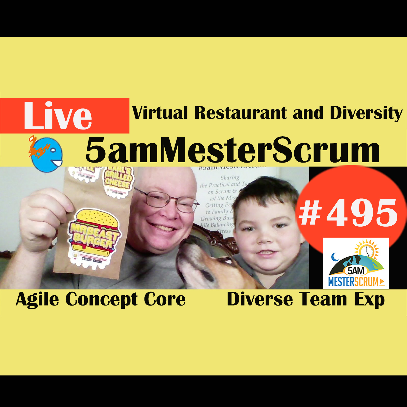 Show #495 Virtual Food and Diversity w/ Scrum Master y Agile Coach Greg Mester