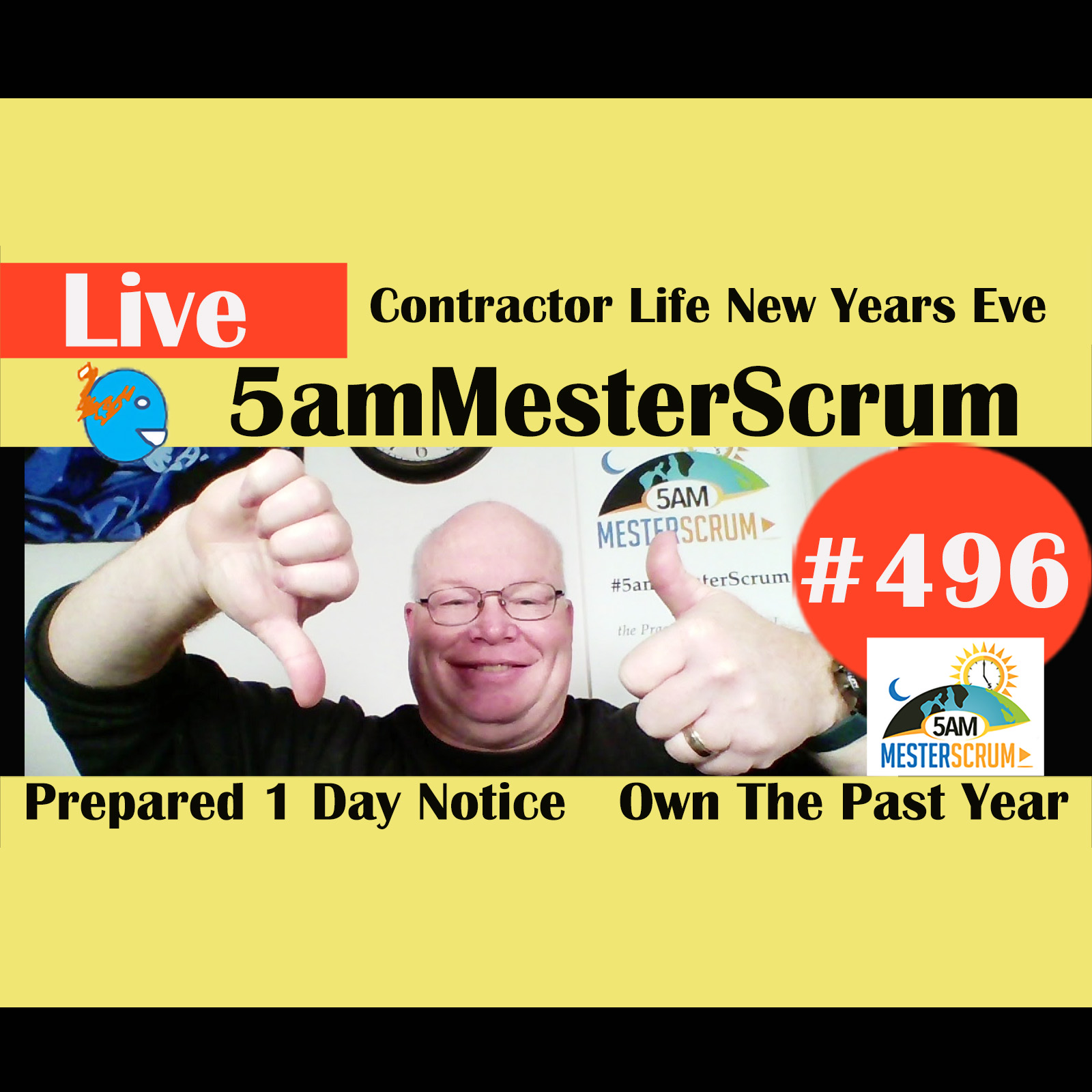 Show #496 Contractor Life New Years w/ Scrum Master y Agile Coach Greg Mester