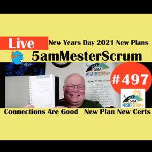 Show #497 New Years Day New Plans w/ Scrum Master y Agile Coach Greg Mester