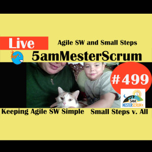 Show #499 Agile SW y Small Steps w/ Scrum Master y Agile Coach Greg Mester