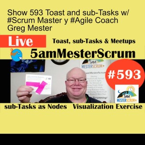 Show 593 Toast and sub-Tasks w/ #Scrum Master y #Agile Coach Greg Mester